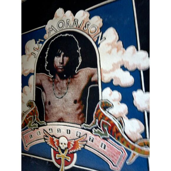 Vintage Jim Morrison The Doors 1943-1971 Fabric T Shirt Poster - Picture 5 of 9